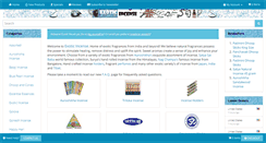 Desktop Screenshot of exoticincense.com
